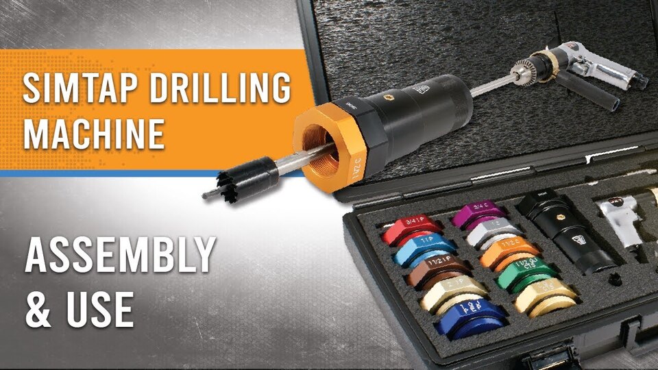 Simplify Pipe Tapping with the SIMTAP™ Drilling Machine