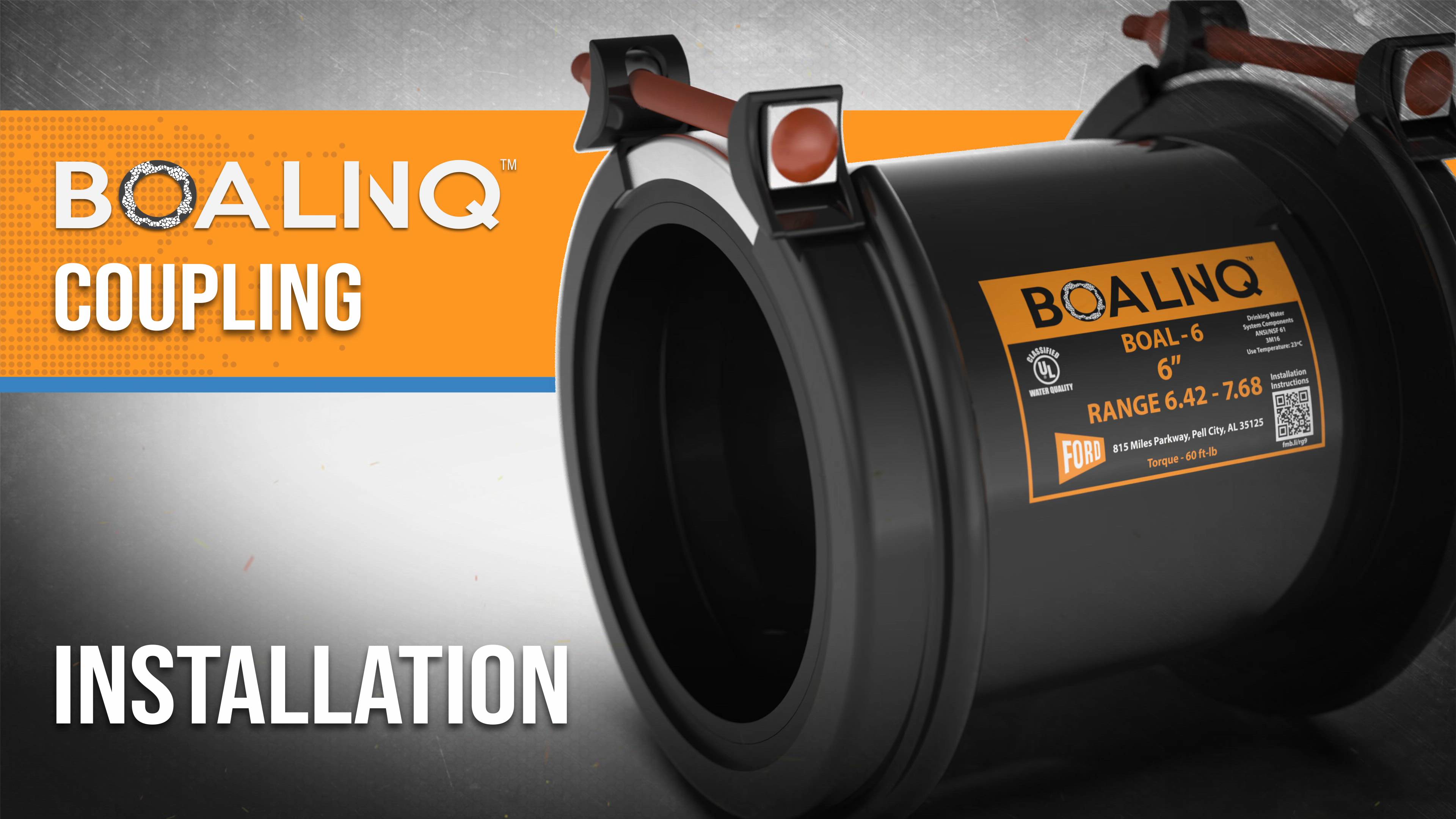 How to Install The BOALINQ™ Coupling