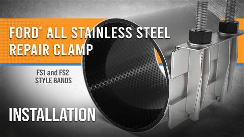 How to Install a Ford® All Stainless Steel Repair Clamp
