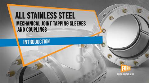 All Stainless Steel Mechanical Joint Tapping Sleeves and Couplings